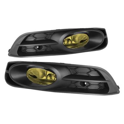 Spyder Auto - Spyder Auto 5070449 Fog Lights Black/Yellow