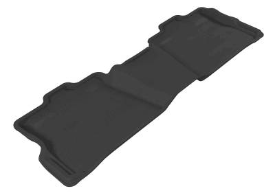 3D MAXpider - MAXpider L1FR03521509 Kagu Floor Mat Rear Black Ford Explorer