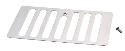 Kentrol - Kentrol 30500 Polished Hood Vent for 98-06 Jeep Wrangler TJ