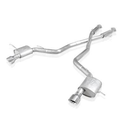 Stainless Works - Stainless Works JEEP64CB-C Chambered Exhaust for Jeep Grand Cherokee SRT8