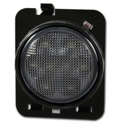 Anzo USA - Anzo USA Smoke Lens LED Side Marker Light Set for Jeep Wrangler JK 861117