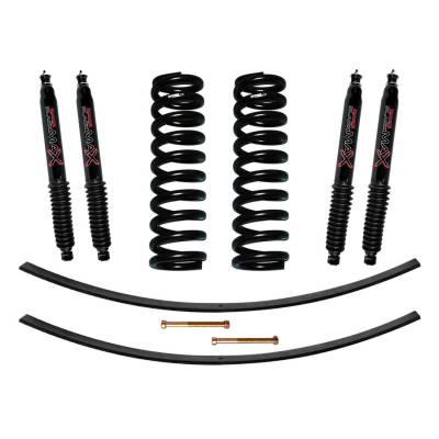 Skyjacker - Skyjacker 174PK-B 4" Lift Kit w/Black MAX Shocks for 73-79 Ford F100/F150