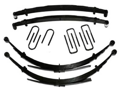 Skyjacker - Skyjacker D200BKS 2-2.5" Lift System w/Leaf Springs & U-Bolts for 75-93 Dodge