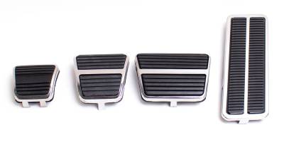 Auto Metal Direct - Auto Metal Direct W-843 Accelerator/Brake/Clutch Pedal Pad Set