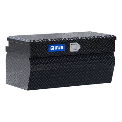 UWS - Gloss Black Aluminum 36" Wedge Utility Chest Box Heavy Packaging