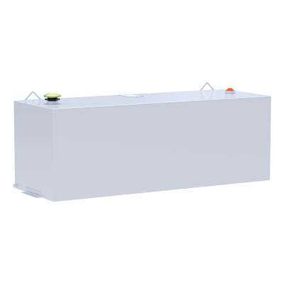 UWS - UWS ST-100-RT-W White 100-Gallon Rectangle Steel Transfer Tank