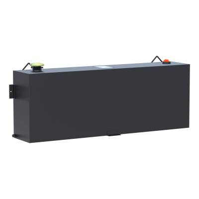 UWS - UWS ST-45-R-MB Matte Black 45-Gallon Rectangle Steel Transfer Tank