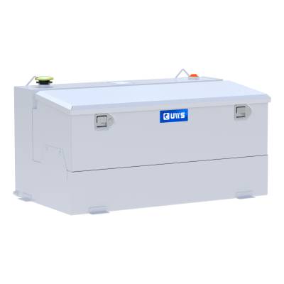 UWS - UWS ST-75-COMBO-W White 75-Gallon Steel-Aluminum Combo Transfer Tank