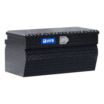 UWS - Gloss Black Aluminum 36" Wedge Utility Chest Box LTL Shipping Only