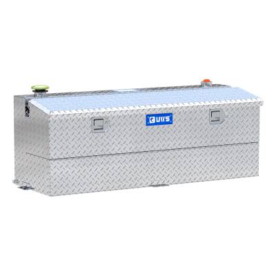 UWS - UWS TT-45-COMBO 45-Gallon Combo Bright Aluminum Transfer Tank