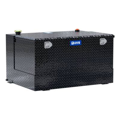 UWS - UWS TT-85-COMBO-BLK Gloss Black 85-Gallon Combo Aluminum Transfer Tank