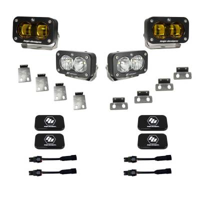 Baja Designs - Baja Designs 448181 S2 SAE/S2 Sport Fog Pocket Kit