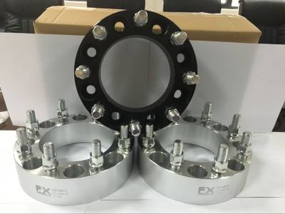 TrailFX - TrailFx W865002B Wheel Spacer 6x139.7mm 1.5" Thick Hub Centric Black Alum