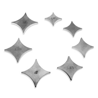 Stainless Works - Stainless Works FCFD250 Filler Diamond 2.5" Primaries