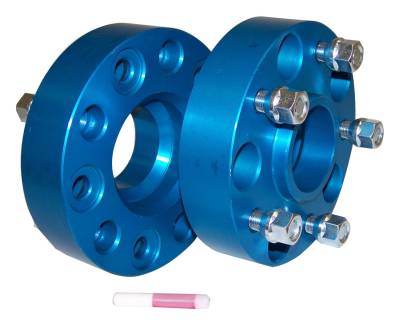 RT Offroad - RT Offroad RT32004 1.5" Blue Anodized Wheel Spacer for 99-19 Jeep JK/WJ/WK/XK