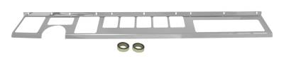 RT Offroad - RT Offroad RT34042 Stainless Steel Dash Overlay for 1987-1995 Jeep Wrangler YJ