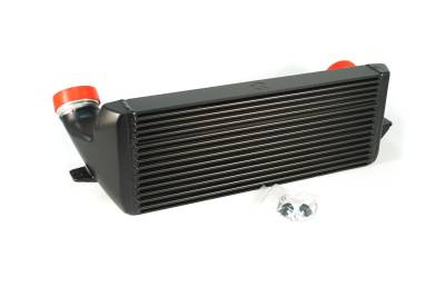 CSF Cooling - Racing & High Performance Division - CSF Cooling 8127B High-Performance Stepped Core Intercooler for BMW N54 Black
