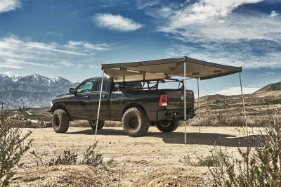 Body Armor 4x4 - Body Armor 20023 Sky Ridge 270-DEG LH Overland Roof Rack Awning Gray
