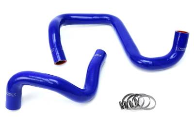 HPS Performance - HPS 57-1285R-BLUE Blue Radiator Hose Kit for 12-17 Jeep Wrangler 3.6