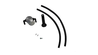 J&L Oil Separator Co - J&L Oil Separator 3044D-C Silver Oil Separator 3.0 Driver Side