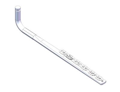 Husky Towing - Husky Towing 31520 Round Spring Bar 501-800 LB Tongue w/Chain