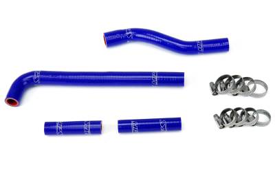 HPS Performance - HPS 57-1259-BLUE Blue Silicone Radiator Hose Kit for 01-06 Yamaha WR250F