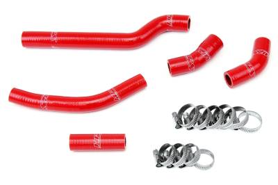 HPS Performance - HPS 57-1260 Red Red Silicone Radiator Hose Kit for 07-209 Yamaha WR250F