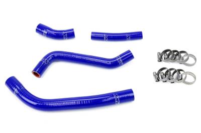 HPS Performance - HPS 57-1263-BLUE Blue Silicone Radiator Hose Kit for 10-12 Yamaha YZ450F