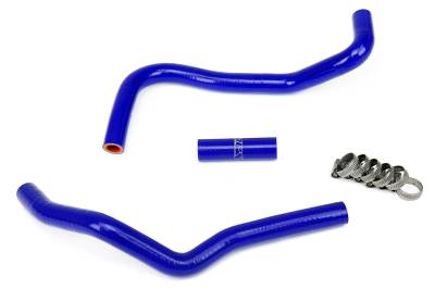 HPS Performance - HPS 57-1282-BLUE Blue Heater Coolant Hose Kit for Subaru 13-20 BRZ