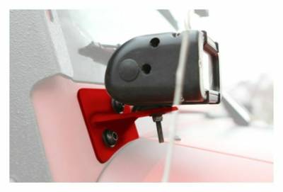 Steinjager - Steinjager A-Pillar Light Brackets Red Baron for Wrangler JK J0041574