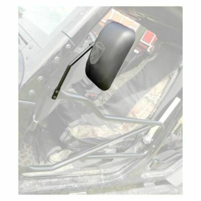 Steinjager - Steinjager Tube Door Side Mirror Kit Black for Wrangler JK J0031064