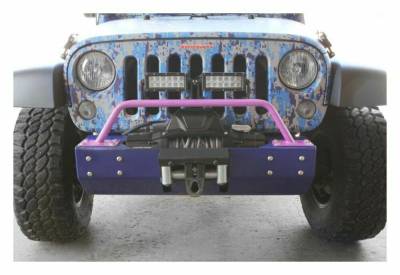 Steinjager - Steinjager Front Bumper Light Bar Bracket-Pinky for Wrangler JK J0045695