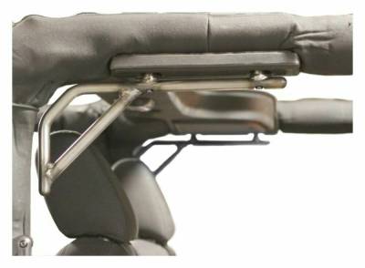Steinjager - Steinjager Rear Rigid Style Grab Handles-Bare for Jeep JK 2DR J0043508