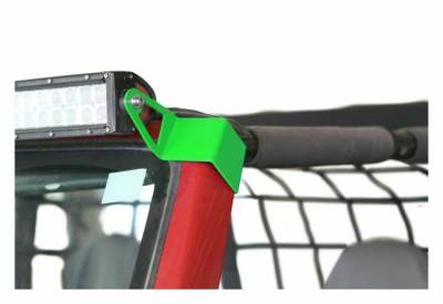 Steinjager - Steinjager Upper Windshield Brackets w/50" LED-Green for Jeep TJ J0043617
