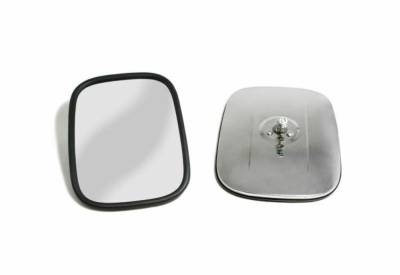 Steinjager - Steinjager Replacement Mirror Heads Chrome Pair for Wrangler JK J0046184