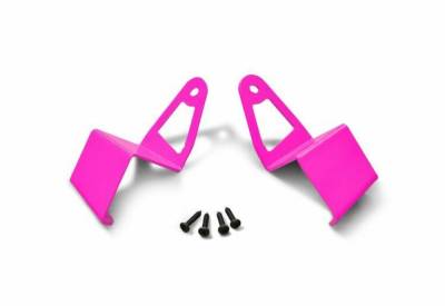 Steinjager - Steinjager 50" Upper Windshield Light Bracket Kit-Pink for Jeep TJ J0046811