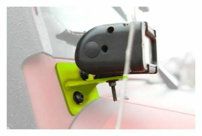 Steinjager - Steinjager A-Pillar Light Brackets-Gecko Green for Wrangler JK J0046392