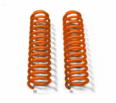 Steinjager - Steinjager 4" Lift Front Coil Springs-Orange for Wrangler JK J0046620
