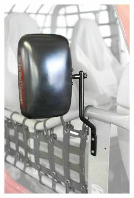Steinjager - Steinjager Tube Door Side Mirror Kit Black for Jeep CJ7 J0045562