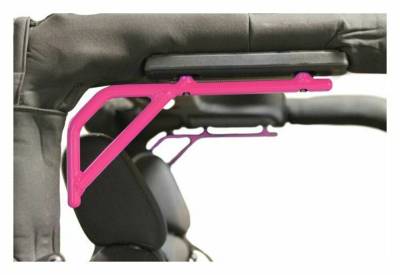 Steinjager - Steinjager Rear Rigid Style Grab Handles-Hot Pink for Jeep JK 2DR J0046499