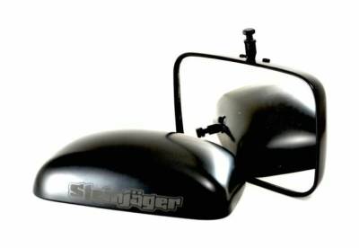 Steinjager - Steinjager Replacement Mirror Heads Black Pair for Wrangler TJ J0041328