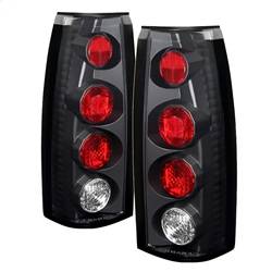 Spyder Auto - Spyder Auto 5001283 Black/Clear Euro Style Taillights