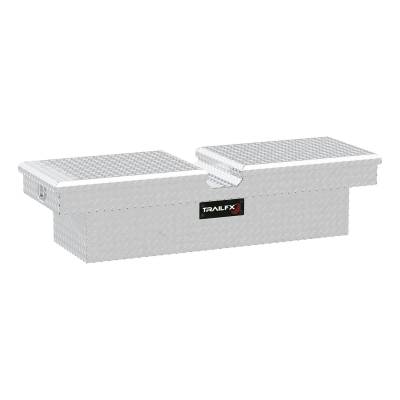 TrailFX - TrailFX 140601 Crossover Tool Box 60x19.25x13.5" Polished Aluminum 7.6Cu Ft
