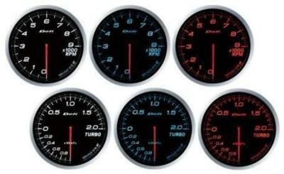 Defi - Defi DF10402 Link Meter Advance F Oil Temp Gauge Red +50 +150-DEG C 60mm