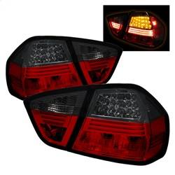 Spyder Auto - Spyder Auto 5000910 LED Taillights Red/Smoked