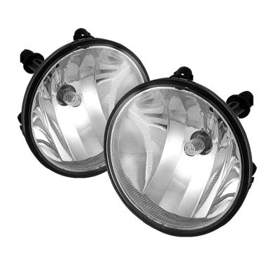Spyder Auto - Spyder Auto 5038357 Black/Clear Fog Lights