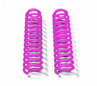 Steinjager - Steinjager 4" Lift Front Coil Springs-Hot Pink for Wrangler JK J0046688