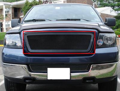 APS - APS Wire Mesh Grille Black 04-08 Ford F150 GR06GEC50H