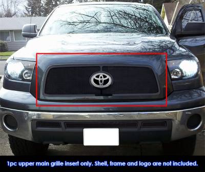 APS - APS Wire Mesh Grille Black for 10-13 Toyota Tundra GR20GFG18H