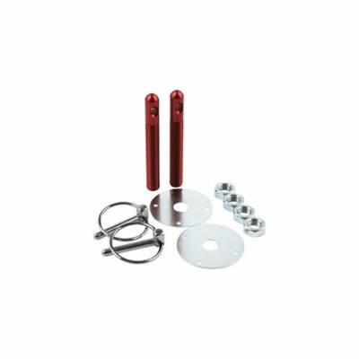 Allstar Performance - Allstar Performance ALL18501 Aluminum Hood Pin Kit Red
